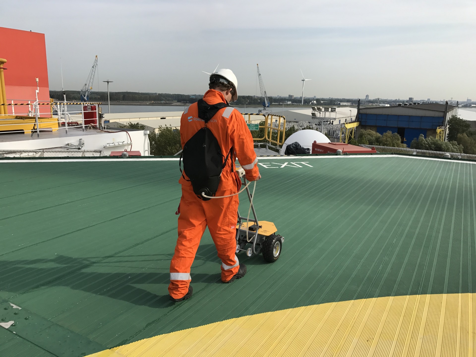 Helicopter landing areas Control Union Global