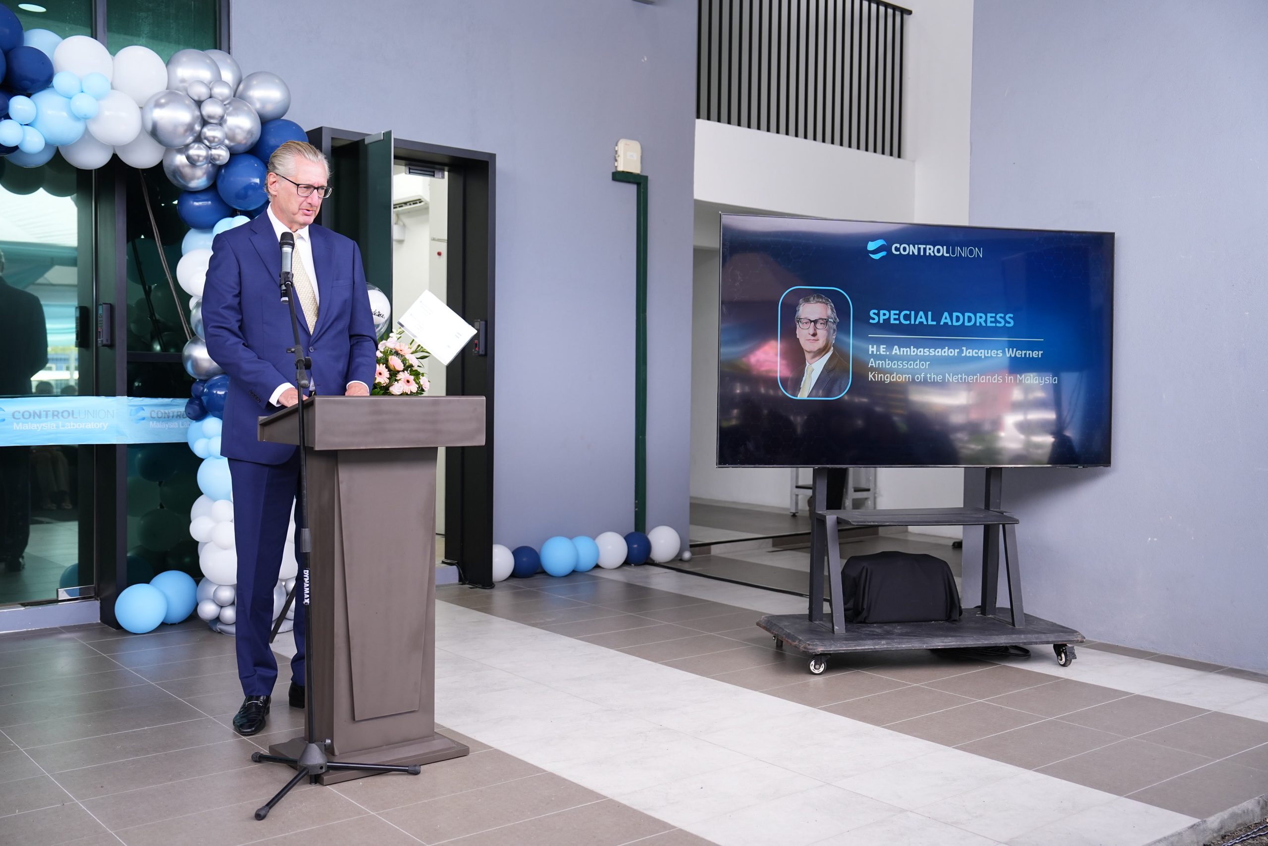 Special speech and Officiate HE Ambassador